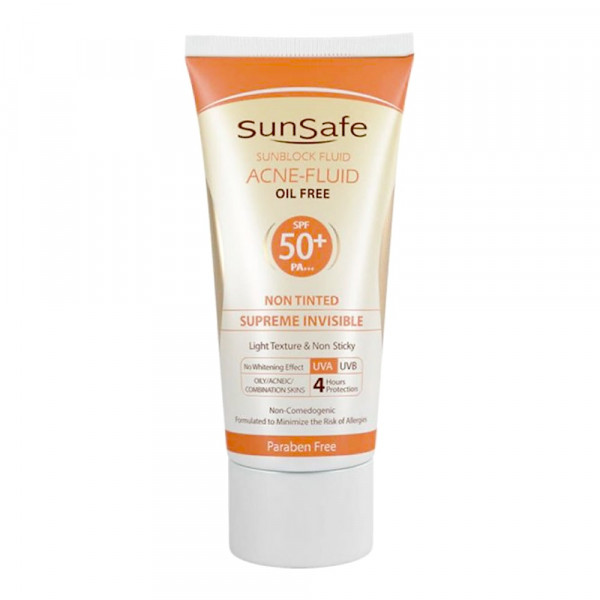 ضد آفتاب بدون چربی SPF50 سان سیف