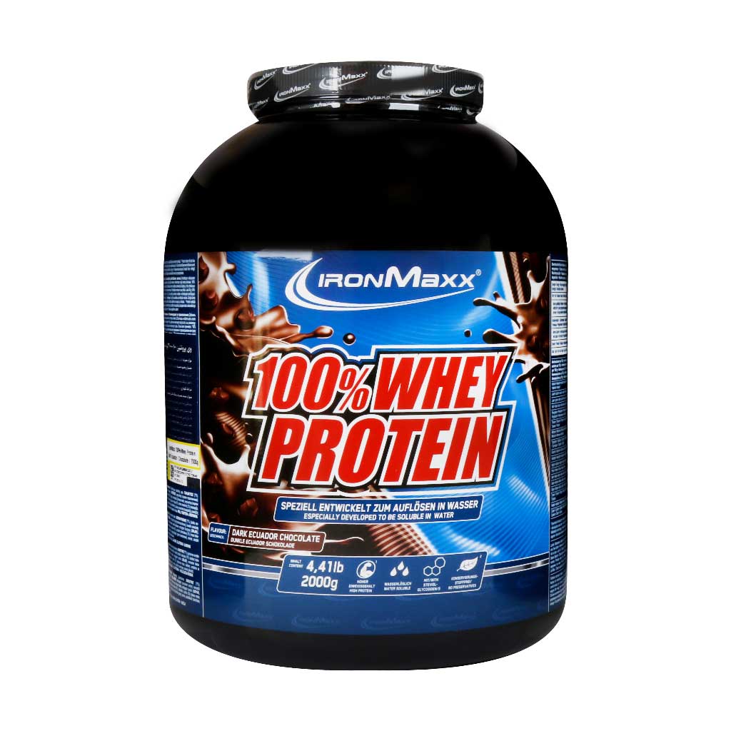 وی پروتئین 100% آیرون مکس