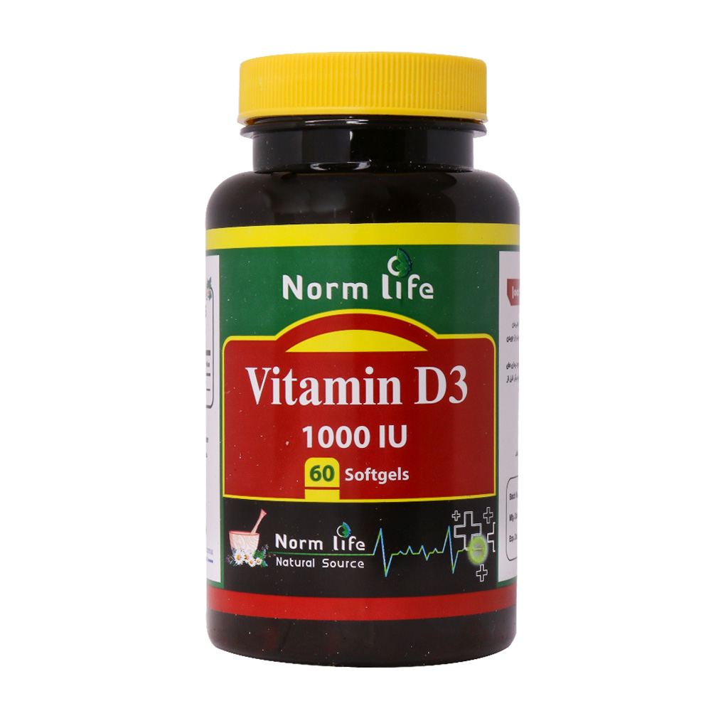 ویتامین دی3 1000 نورم لایف